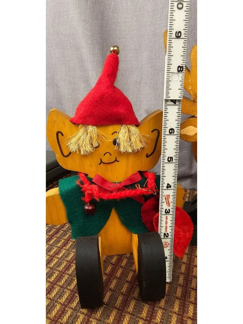Vintage Wooden Christmas Decorations